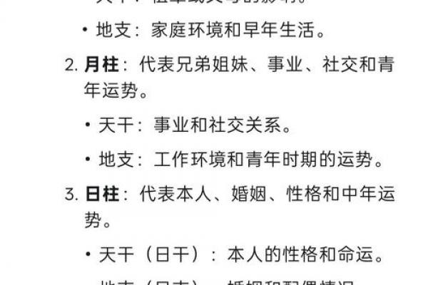 生辰八字的四柱解读 生辰八字的四柱解读