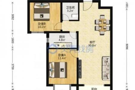 一进门就是直通客厅的阳台风水