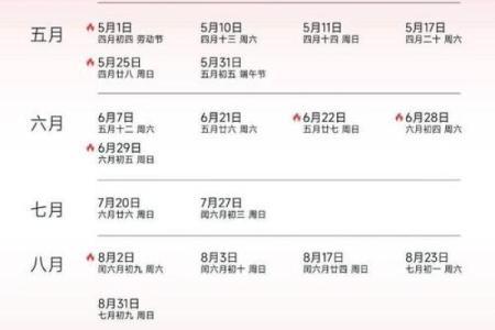 2025年阴历6月结婚吉日一览表 农历6月初6适合结婚的吉日