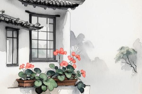 花放窗台风水