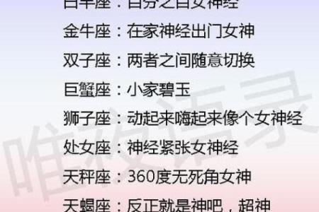十二星座有变异座吗女