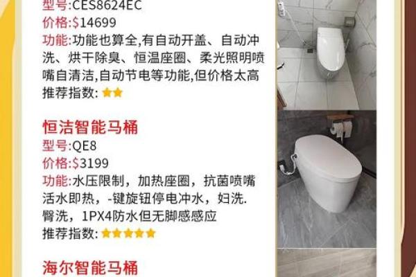 12星座适合用什么马桶