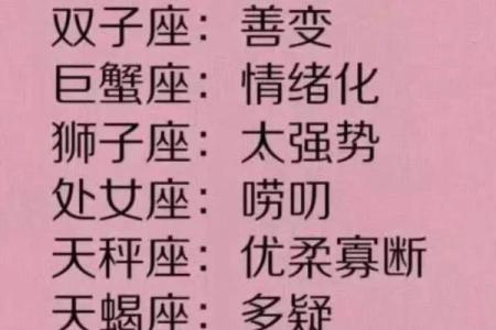 十二星座几岁时最丑