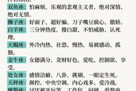 哪个星座长得像谁一样