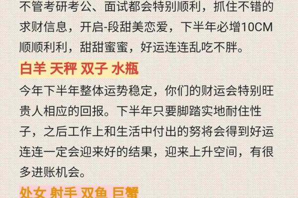 陶白白星座运势最新解析