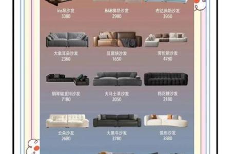 十二星座适合用的沙发尺寸