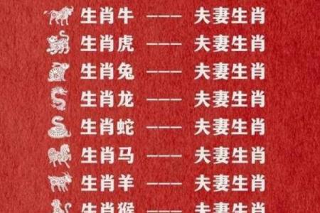 十二生肖顺序配对