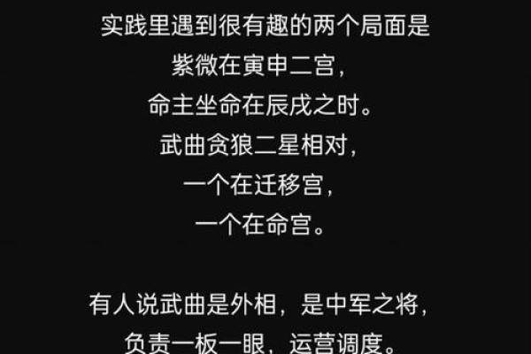 紫薇斗数武贪格