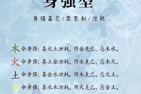 身弱的八字