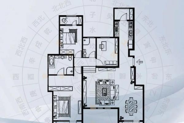 房子风水户型布局设计方案
