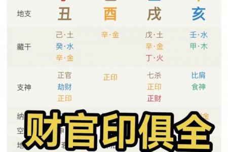 八字财官印俱全的人多吗