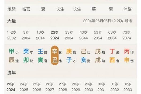 生辰八字测官运