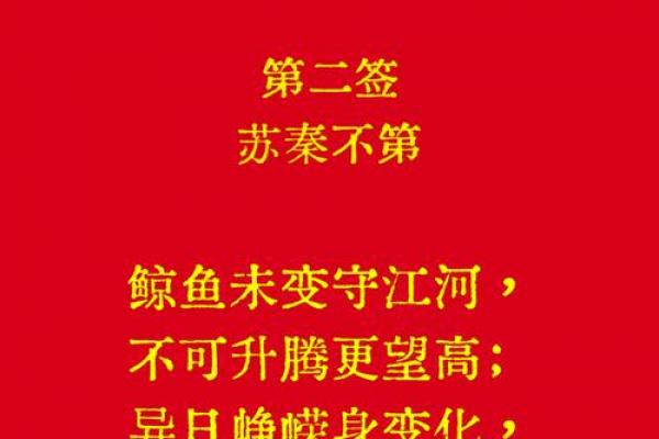 刘备求贤观音灵签解