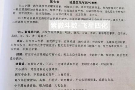 紫薇斗数计算小限