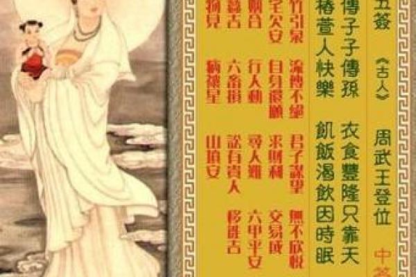 观音灵签第5签的签语解意 第5签观音灵签签语意义是什么