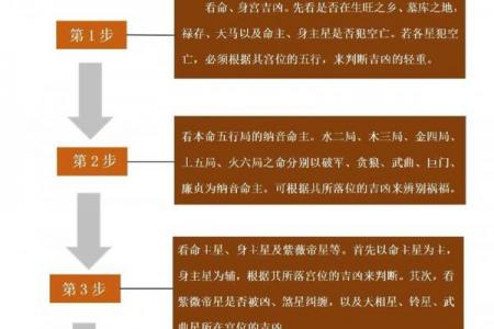 紫薇斗数排盘步骤